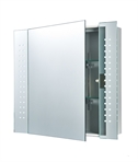 Motion Sensor Illuminated Bathroom Cabinet - 600mm x 650mm